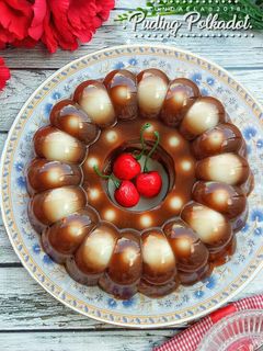Foto resep Puding Polkadot #bikinbareng