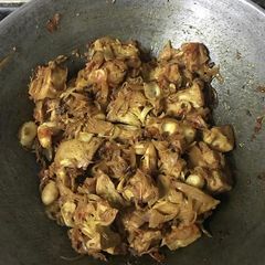A picture of Kathal fry.