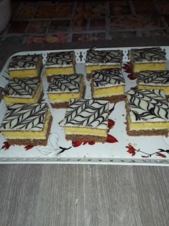 صورة لوصفة كيكة طبقات جوز الهند