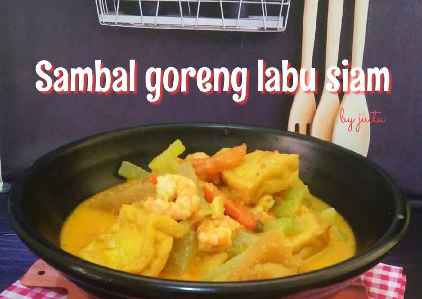 Sambel goreng labu siam