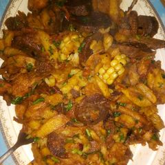A picture of Kuku mtungo.
