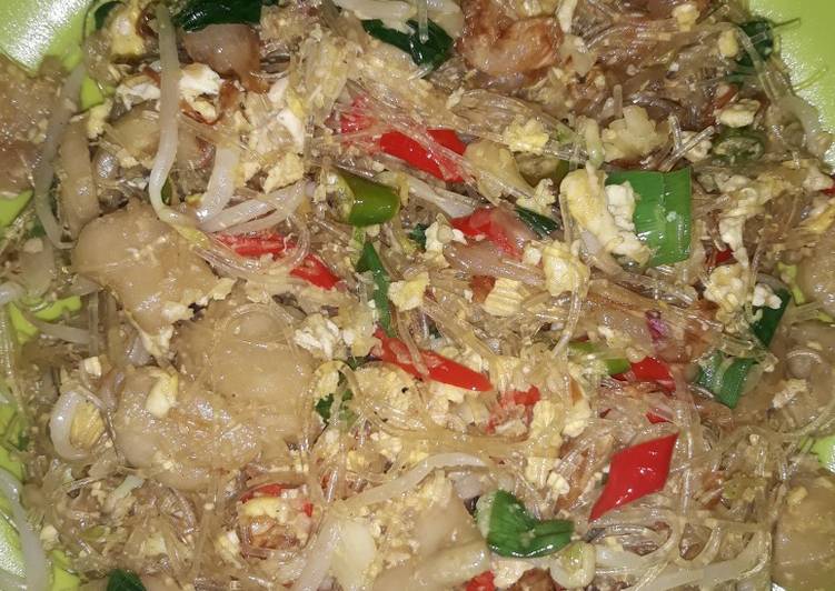 Soun goreng sederhana