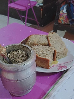 Una foto de Pan de banana en licuadora🙊