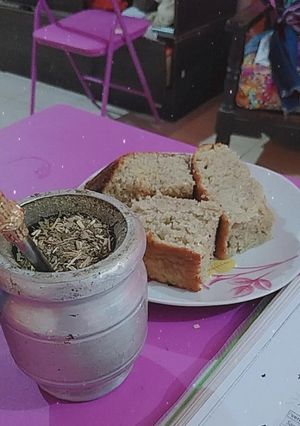 Una foto de Pan de banana en licuadora🙊