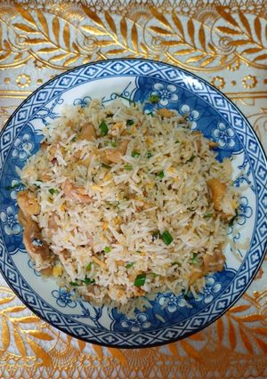 Foto resep NASI GORENG AYAM DAN IKAN ASIN