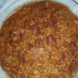 Chili con carne a mi manera