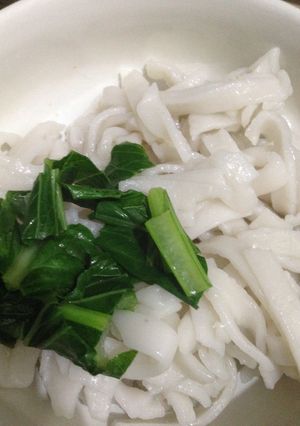 Foto resep Mie beras kenyal homemade