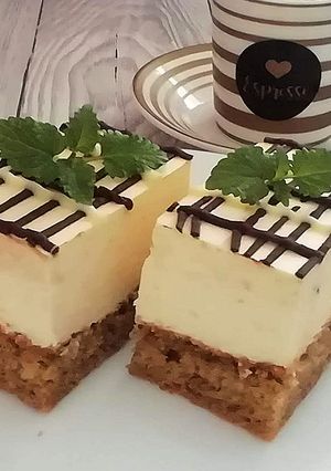 Sajtkrémes szelet recept fotója