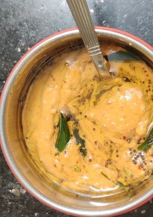 A picture of Onion Garlic chutney.