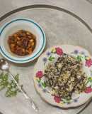 Cơm cháy rong biển (chay)