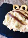 Mi ensaladilla favorita con anchoas y picos (casi marineras)