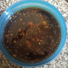 A picture of Tamarind chutney.