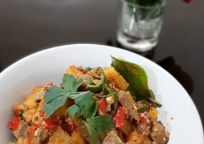 Wajib coba! Resep praktis bikin Sambal Goreng Hati Sapi dijamin nikmat