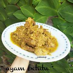 A picture of Ayam Betutu.