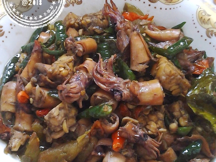 Langkah Mudah untuk Menyiapkan Resep  Tumis Cumi Asin Pedas yang Bisa Manjain Lidah, Sempurna