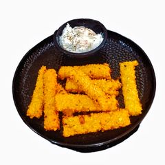 A picture of Sabudana Fries. (sago flour).
