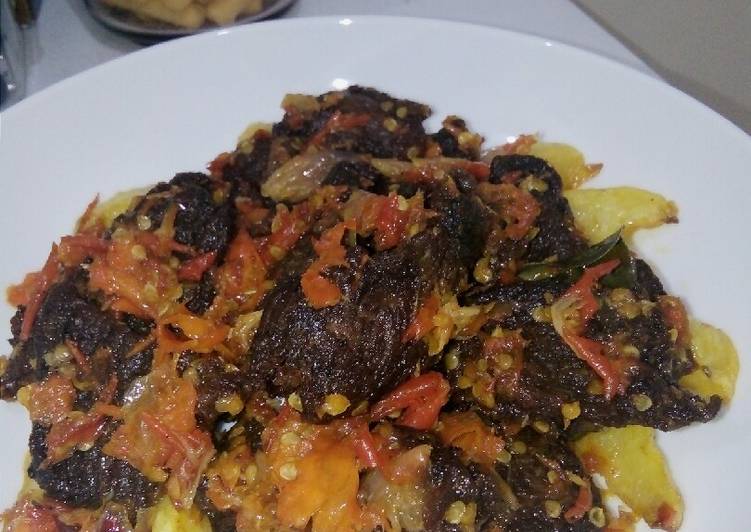 Dendeng Balado Rawit