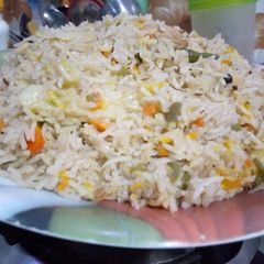 A picture of Vegetable pulao.