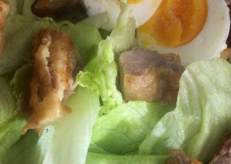 Resep Lettuce Salad with Honey Lime Sauce Mudah