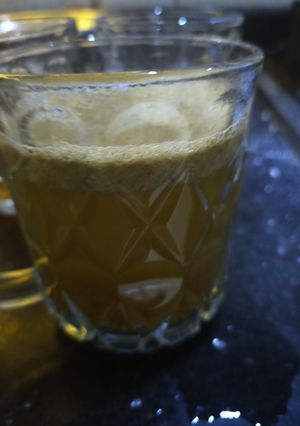A picture of Zeera water.