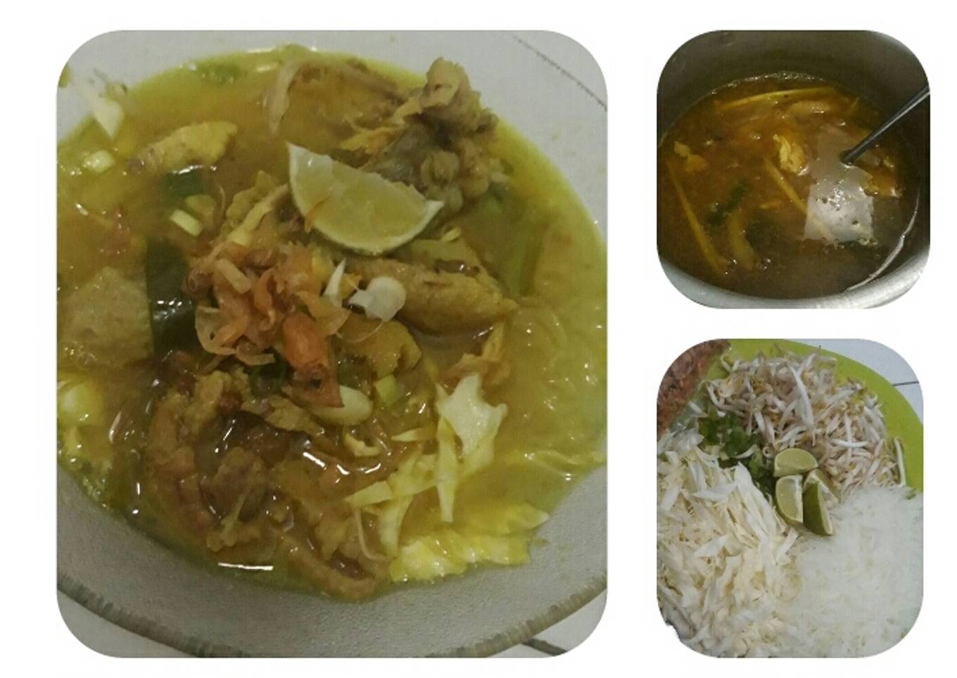 Soto Ayam kaya rempah