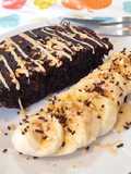 Mug cake de avena y chocolate completo