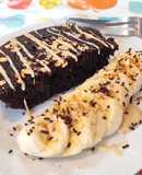Mug cake de avena y chocolate completo