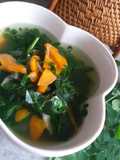24. Sayur Bening Daun Kelor Wortel👌
