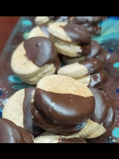 Una foto de Mini Alfajorcitos saludables
