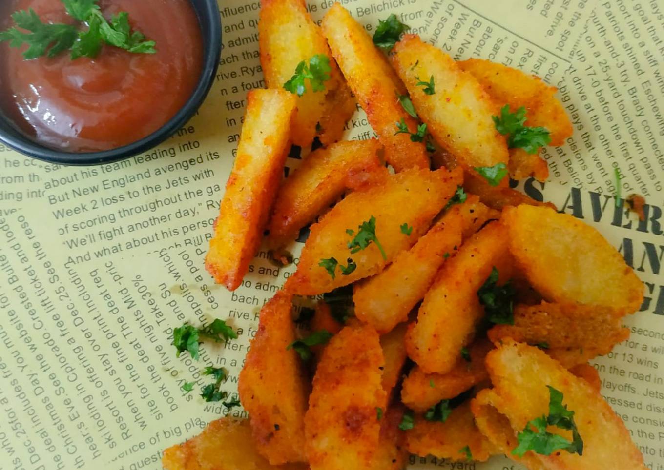 Idli french fries