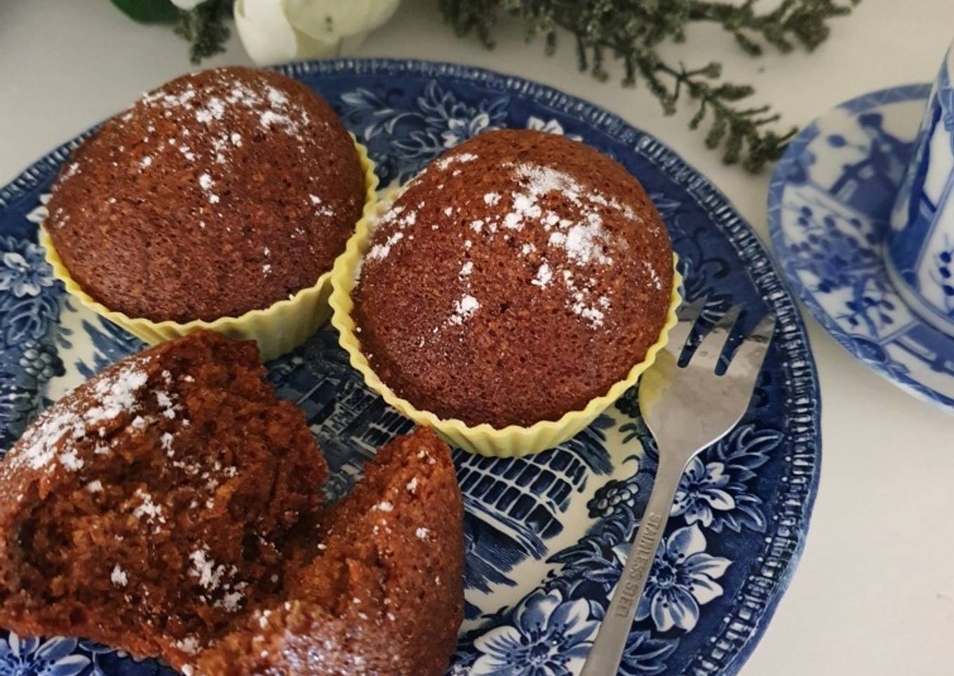 Eggless Muffin Gula Aren (No Mixer, Non SP)
