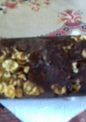 Una foto de Turrón de chocolate y cereales