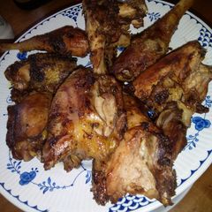 A picture of Grilled kienyeji chicken #chickencontest.