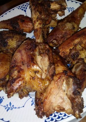 A picture of Grilled kienyeji chicken #chickencontest.