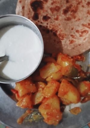 आलू प्याज़ की सब्जी (Aloo pyaz ki sabzi recipe in hindi) रेसिपी मुख्य फोटो