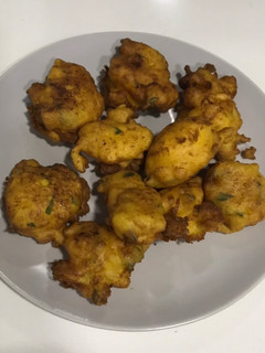 Una foto de Buñuelos de bacalao