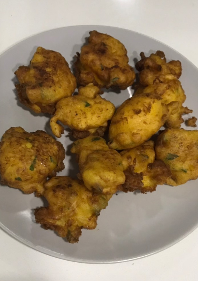 Una foto de Buñuelos de bacalao