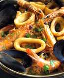 Paella Inspired Seafood Takikomi Gohan