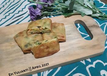 Siap Saji Martabak Telur dan Sayuran || Kriukk, Super Irit Yummy Mantul