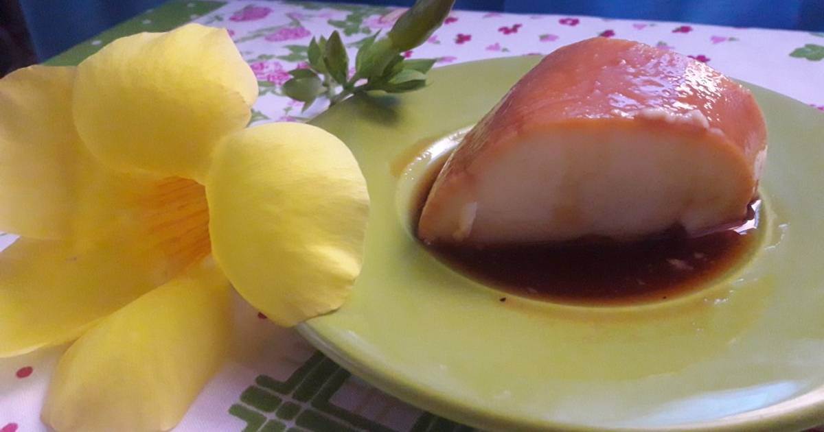 Flan de Maicena fácil y Económico ? Receta de cynthiapucheta- Cookpad