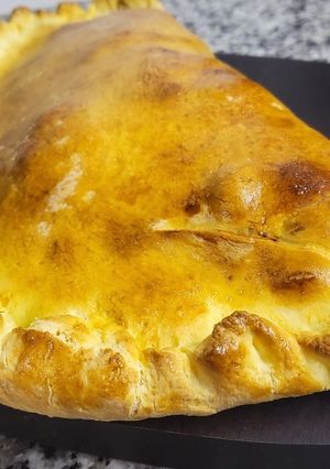 Una foto de Calzone sin gluten