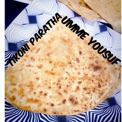 A picture of Tikoni paratha.