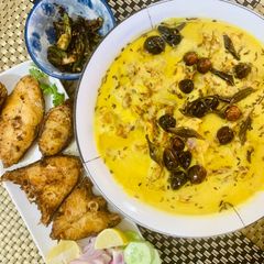 Creamy Khatti Pakora Curry A picture of Creamy Khatti Pakora Curry.