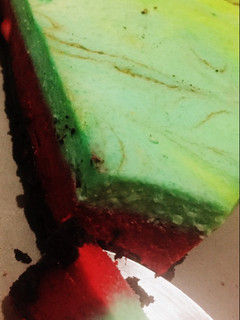 Una foto de Cheesecake arco iris 🌈