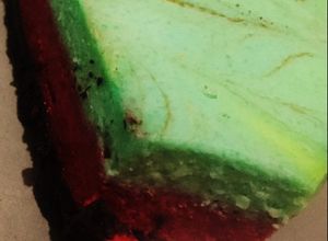 Una foto de Cheesecake arco iris 🌈