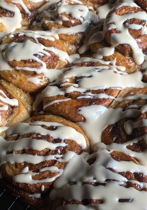 A picture of Coffee Cinnamon Rolls.