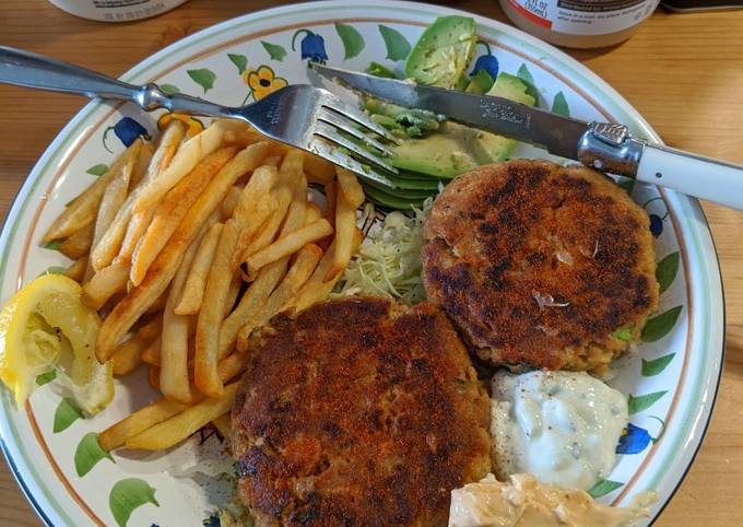 Recipe of Super Quick Homemade Salmon Burgers