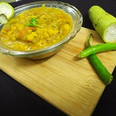 A picture of Dudhi - Chana Dal Sabji (Bottle Gourd And Split Gram Dal).