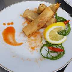 รูปของ Fried chinnese spring roll