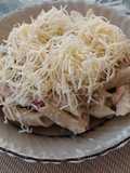 Sonkás penne cukkínis besamel mártásban #gluténmentes #tejmentes